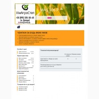 Насіння кукурудзи MAS 306.P (ФАО 300)