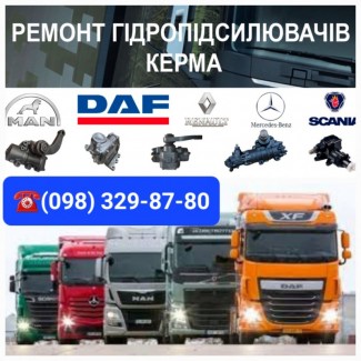 Ремонт ГУРа DAF, MAN, Scania