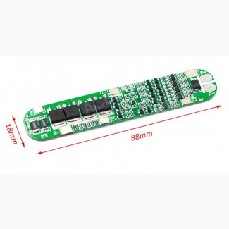 Плата защиты Li-Ion аккумуляторов BMS 5S 15A