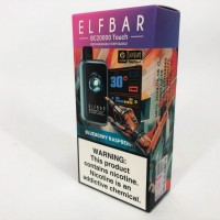 Сенсорна сигарета ELFBAR ВС 20000 тяг (Чорниця - Малина)