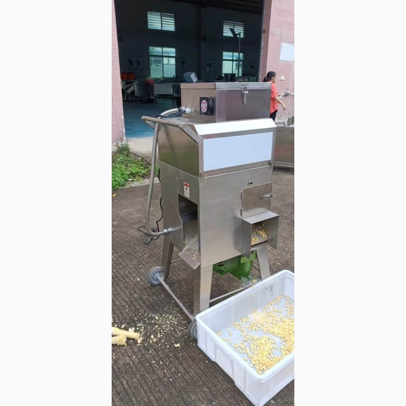 Фото 2. Напівтоматична машина для лущення качанів кукурудзи STvega Corn Pel 300