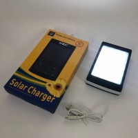 Зарядний пристрій УМБ Power Bank Solar 40000mAh із сонячною панеллю та 20LED ліхтарем