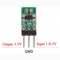 Новый мини 1.8V 3V 3.7V 5V to 3.3V повышающий и понижающий DC-DC преобразователь