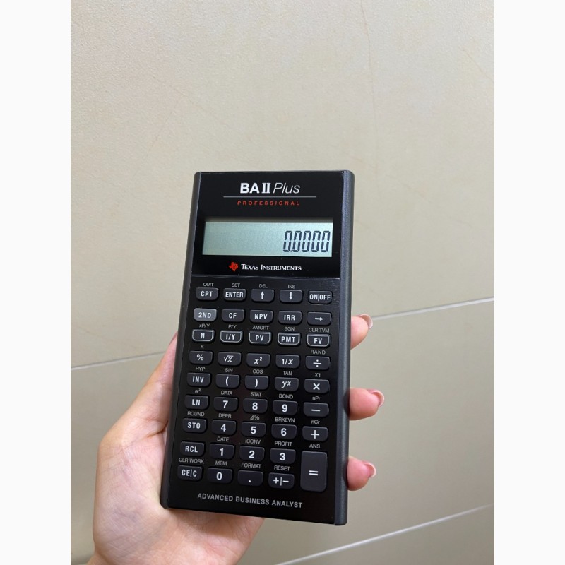 Фото 6. Финансовый калькулятор Texas Instruments BA II Plus Pro новый в блистере