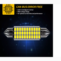 C5w/c10w светодиодная авто лампа салона, багажника, номера 12-14 вольт- 42, 39, 36, 31 мм